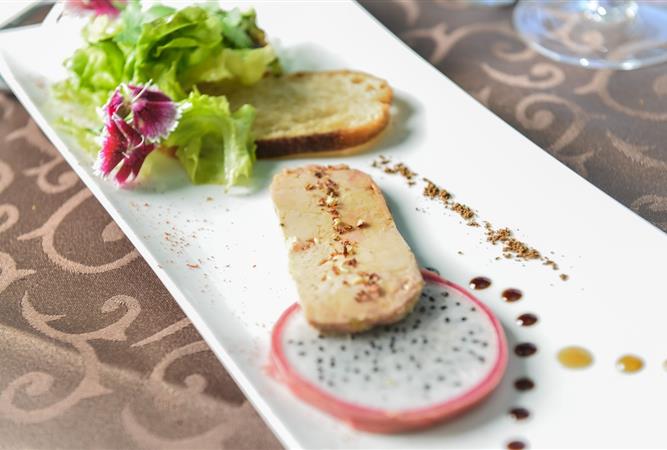 Foie gras Restaurant O'33 Nissan lez Enserune dans l'Hérault