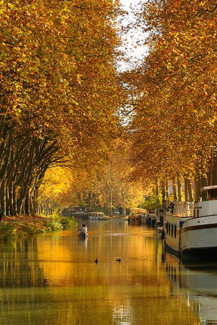 Canal de Beziers aux alentours du Restaurant O'33