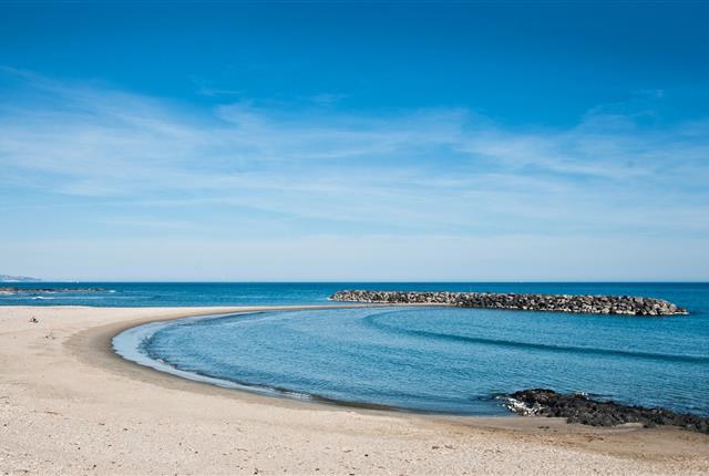 Plage du Cap d'Agde a proximité du Restaurant O'33 